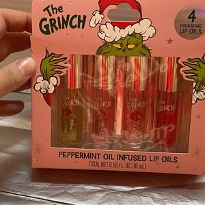 The Grinch Hydrating Lip Oils Set - Festive Shades